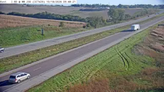 I-80 at Mile Marker 229.2 – Near Oxford
