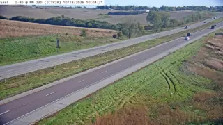 I-80 at Mile Marker 229.2 – Near Oxford