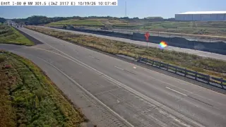 I-80 at Mile Marker 301.5 – Bettendorf – East View