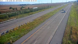 I-80 at Mile Marker 205.8 – Near Victor