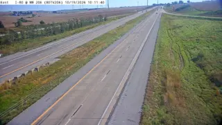 I-80 at Mile Marker 205.8 – Near Victor