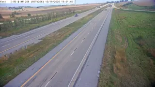 I-80 at Mile Marker 205.8 – Near Victor