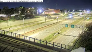 I-235 at East 12th Street – Mile Marker 9.6 – Des Moines