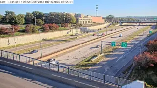 I-235 at East 12th Street – Mile Marker 9.6 – Des Moines