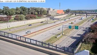 I-235 at East 12th Street – Mile Marker 9.6 – Des Moines