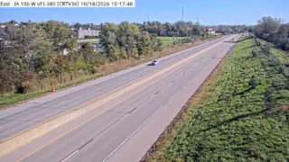 IA 100 West of I-380 – Mile Marker 8.6 – Cedar Rapids