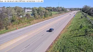 IA 100 West of I-380 – Mile Marker 8.6 – Cedar Rapids