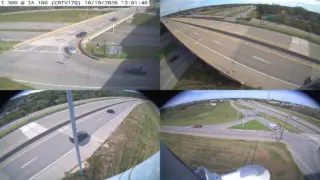 I-380 at Collins Road – Mile Marker 23.9 – Cedar Rapids – Multi-Angle View