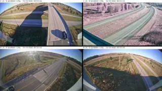 US 18 at Thrush Avenue – Mile Marker 190.1 – Near Mason City – Multi-Angle View