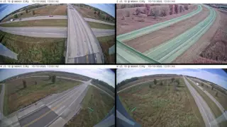 US 18 at Thrush Avenue – Mile Marker 190.1 – Near Mason City – Multi-Angle View