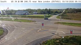 US 34 at Mile Marker 246.75 – Near New London