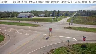 US 34 at Mile Marker 246.75 – Near New London