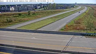 US 30 at South Dakota Avenue – Mile Marker 144.9 – Near Ames