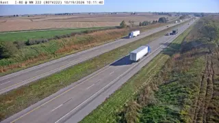 I-80 at Mile Marker 221.6 – Near Williamsburg