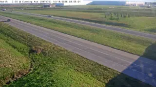 I-35 at Cumming Avenue – Mile Marker 65 – Near Cumming