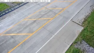 I-35 at Cumming Avenue – Mile Marker 65 – Near Cumming