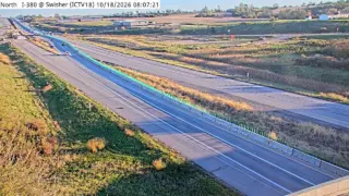 I-380 at Mile Marker 10.9 – Near Shueyville