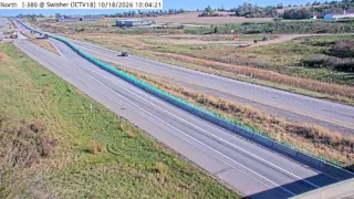 I-380 at Mile Marker 10.9 – Near Shueyville
