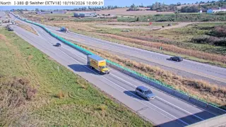 I-380 at Mile Marker 10.9 – Near Shueyville