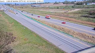 I-380 at Mile Marker 10.9 – Near Shueyville