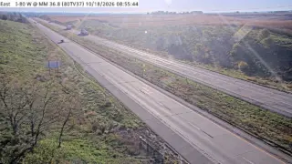 I-80 at Mile Marker 36.6 – Near Shelby