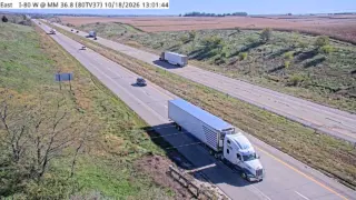 I-80 at Mile Marker 36.6 – Near Shelby
