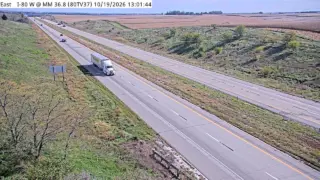 I-80 at Mile Marker 36.6 – Near Shelby