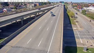 US 218 at West 6th Street – Mile Marker 180.3 – Waterloo