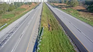 I-35 North of US 30 – Mile Marker 112 – Near Ames
