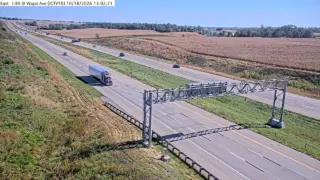 I-80 at Wapsi Avenue – Mile Marker 250.1 – Near Iowa City