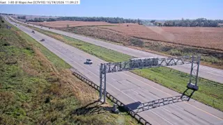 I-80 at Wapsi Avenue – Mile Marker 250.1 – Near Iowa City