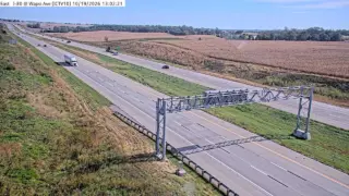I-80 at Wapsi Avenue – Mile Marker 250.1 – Near Iowa City