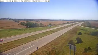 US 30 at 80th Street Southwest – Mile Marker 244.2 – Near Cedar Rapids