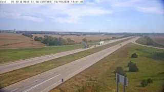 US 30 at 80th Street Southwest – Mile Marker 244.2 – Near Cedar Rapids