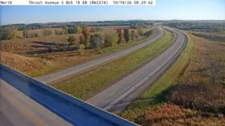 US 18 at Thrush Avenue – Mile Marker 190.1 – Near Mason City