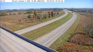 US 18 at Thrush Avenue – Mile Marker 190.1 – Near Mason City