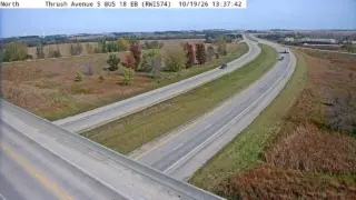 US 18 at Thrush Avenue – Mile Marker 190.1 – Near Mason City
