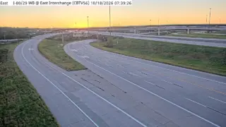 I-29/I-80 at Westbound & East Interchange – Mile Marker 3.5 – Council Bluffs