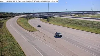 I-29/I-80 at Westbound & East Interchange – Mile Marker 3.5 – Council Bluffs