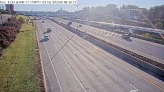 I-235 East of Keo Way – Mile Marker 7.7 – Des Moines