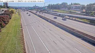 I-235 East of Keo Way – Mile Marker 7.7 – Des Moines