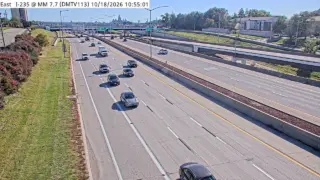 I-235 East of Keo Way – Mile Marker 7.7 – Des Moines