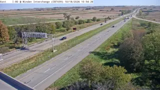 I-80 at Minden Interchange – Mile Marker 29.1 – Near Minden