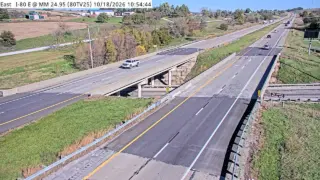 I-80 at Mile Marker 24.8 – Near Neola