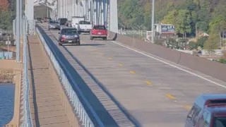 US 20 at East Mississippi River Bridge – Mile Marker 300.3 – Near Dubuque – West View