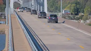 US 20 at East Mississippi River Bridge – Mile Marker 300.3 – Near Dubuque – West View