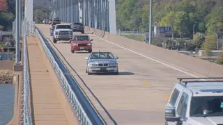 US 20 at East Mississippi River Bridge – Mile Marker 300.3 – Near Dubuque – West View