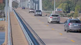 US 20 at East Mississippi River Bridge – Mile Marker 300.3 – Near Dubuque – West View