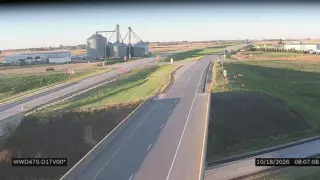 US 30 at IA 330 S – Near Marshalltown – Wrong-Way Monitoring View
