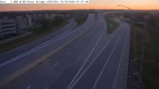 I-480 at Missouri River Bridge – Mile Marker 0.1 – Council Bluffs